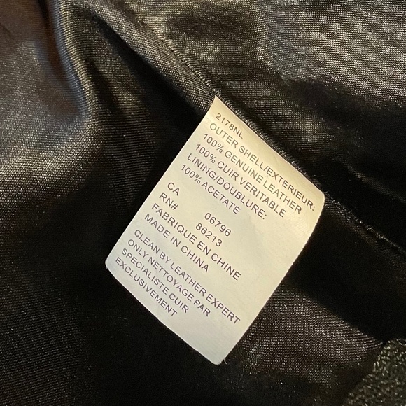 Black Leather jacket - Picture 3 of 4